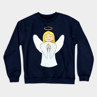 Christmas Angel Crewneck Sweatshirt